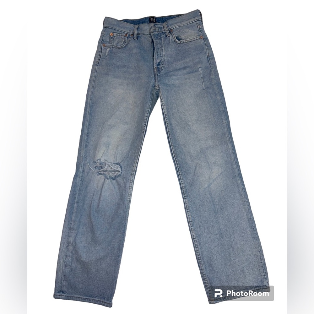Gap High Rise Cheeky Straight Jeans Size 27